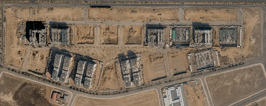 Master plot aerial view